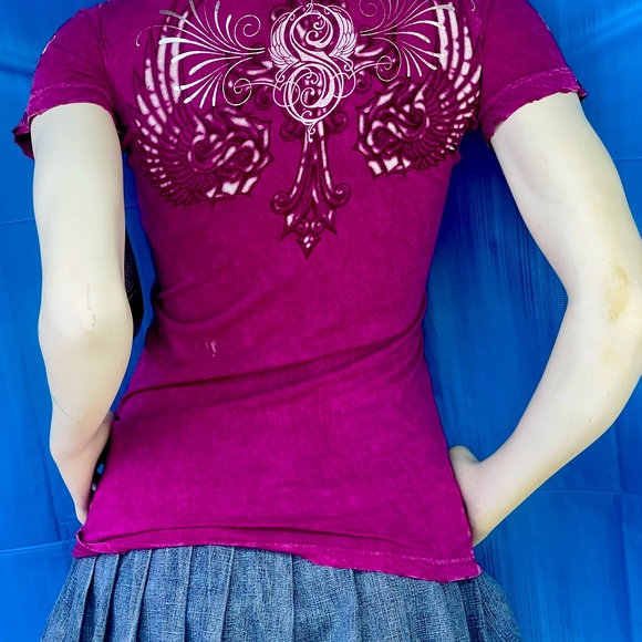 Affliction size S T shirt NEW WITH TAGS - Picture 10 of 15